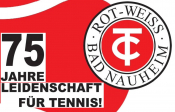 Festprogramm 75 Jahre Tennis-Clubs Rot-Wei&szlig;