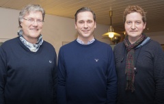 Der neue Vorstand vlnr: Norbert Zahn, Ingolf Kester und Gordon Kirstein